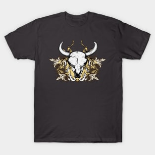 Cool Bull Skull T-Shirt